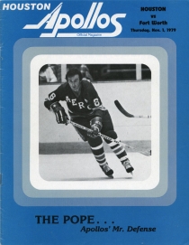 Houston Apollos 1979-80 game program