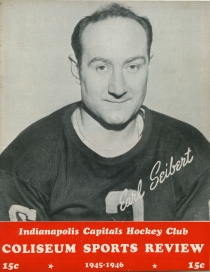 Indianapolis Capitals 1945-46 game program