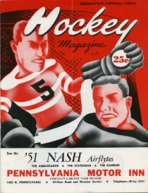 Indianapolis Capitals 1950-51 game program