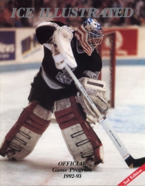 Indianapolis Ice 1992-93 game program
