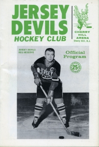Jersey Devils 1966-67 game program