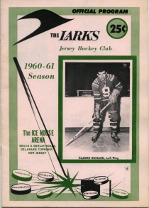 Jersey Larks 1960-61 game program