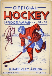 Kimberley Dynamiters 1951-52 game program