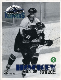 Kindersley Klippers 1997-98 game program