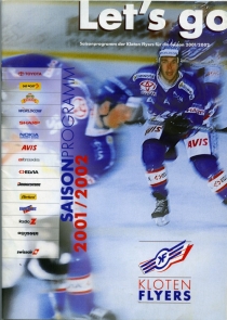 Kloten HC 2001-02 game program