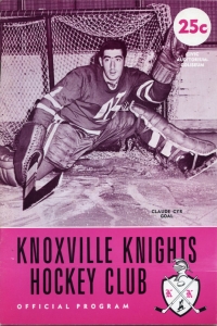 Knoxville Knights 1961-62 game program
