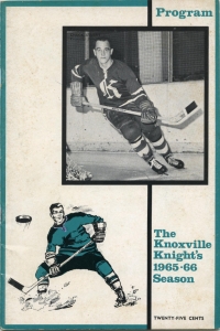 Knoxville Knights 1965-66 game program