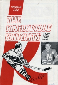 Knoxville Knights 1967-68 game program