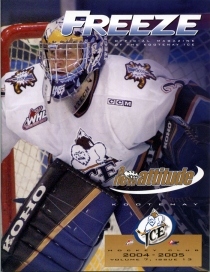 Kootenay Ice 2004-05 game program