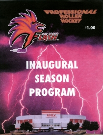 Las Vegas Flash 1993-94 game program
