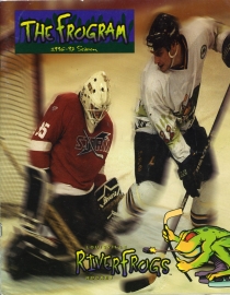 Louisville Riverfrogs 1996-97 game program