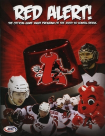 Lowell Devils 2009-10 game program