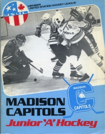Madison Capitols 1985-86 game program