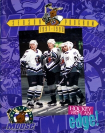 Manitoba Moose 1997-98 game program