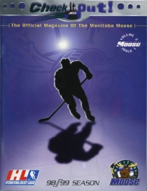 Manitoba Moose 1998-99 game program