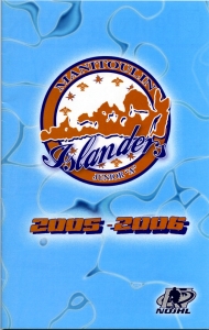 Manitoulin Islanders 2005-06 game program