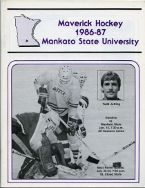 Mankato State University 1986-87 game program