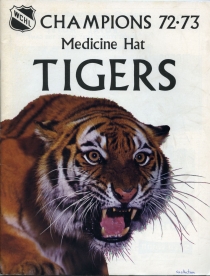 Medicine Hat Tigers 1973-74 game program