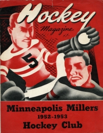 Minneapolis Millers 1952-53 game program