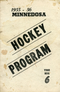 Minnedosa Jets 1955-56 game program