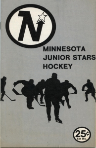 Minnesota Junior Stars 1973-74 game program