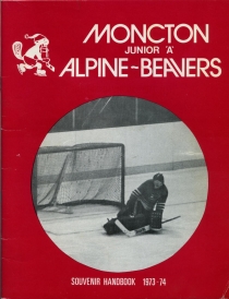 Moncton Alpine Beavers 1973-74 game program
