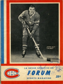 Montreal Canadiens 1963-64 game program