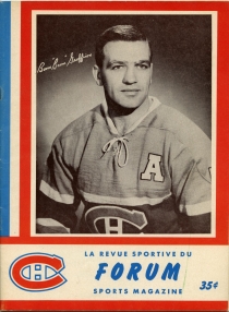 Montreal Junior Canadiens 1962-63 game program