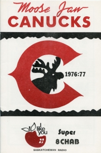 Moose Jaw Canucks 1976-77 game program