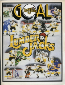 Muskegon Lumberjacks 1990-91 game program