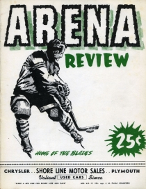 New Haven Blades 1966-67 game program