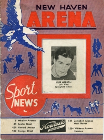 New Haven Eagles 1937-38 game program