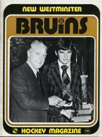 New Westminster Bruins 1973-74 game program