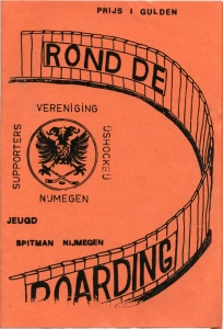 Nijmegen Spitman 1985-86 game program