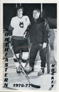 Northeastern University 1976-77 game program