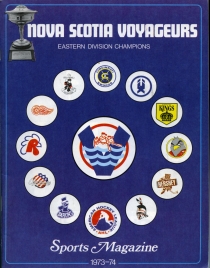 Nova Scotia Voyageurs 1973-74 game program