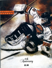 Omaha Lancers 1995-96 game program
