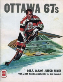 Ottawa 67's 1975-76 game program