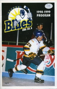 Oxford Blues 1998-99 game program