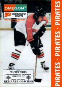 Peterborough Pirates 1997-98 game program