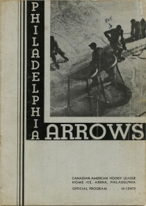 Philadelphia Arrows 1931-32 game program