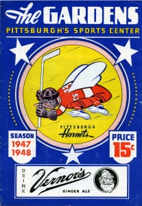 Pittsburgh Hornets 1947-48 game program