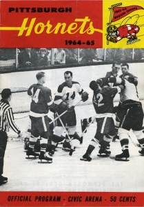 Pittsburgh Hornets 1964-65 game program