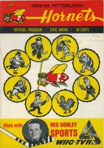 Pittsburgh Hornets 1965-66 game program