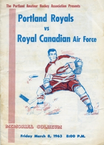 Portland Royals 1962-63 game program
