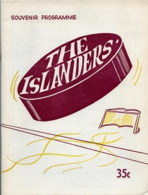 Charlottetown Islanders 1970-71 game program