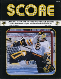 Providence Bruins 1992-93 game program