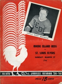 Providence Reds 1945-46 game program