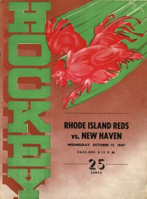 Providence Reds 1947-48 game program