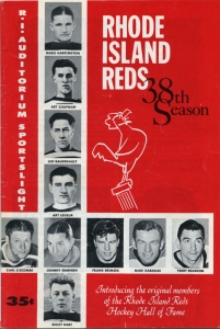 Providence Reds 1963-64 game program